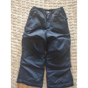 Lands' End Youth Kids Ski Snow Grow-a Long Boys Navy Pants Size 3T